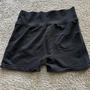 PINK Black Active Shorts